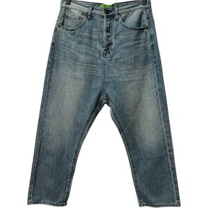 Free People x Sandrine Rose SR The Virgin Label Mid Rise Harem Jeans Size 25 New